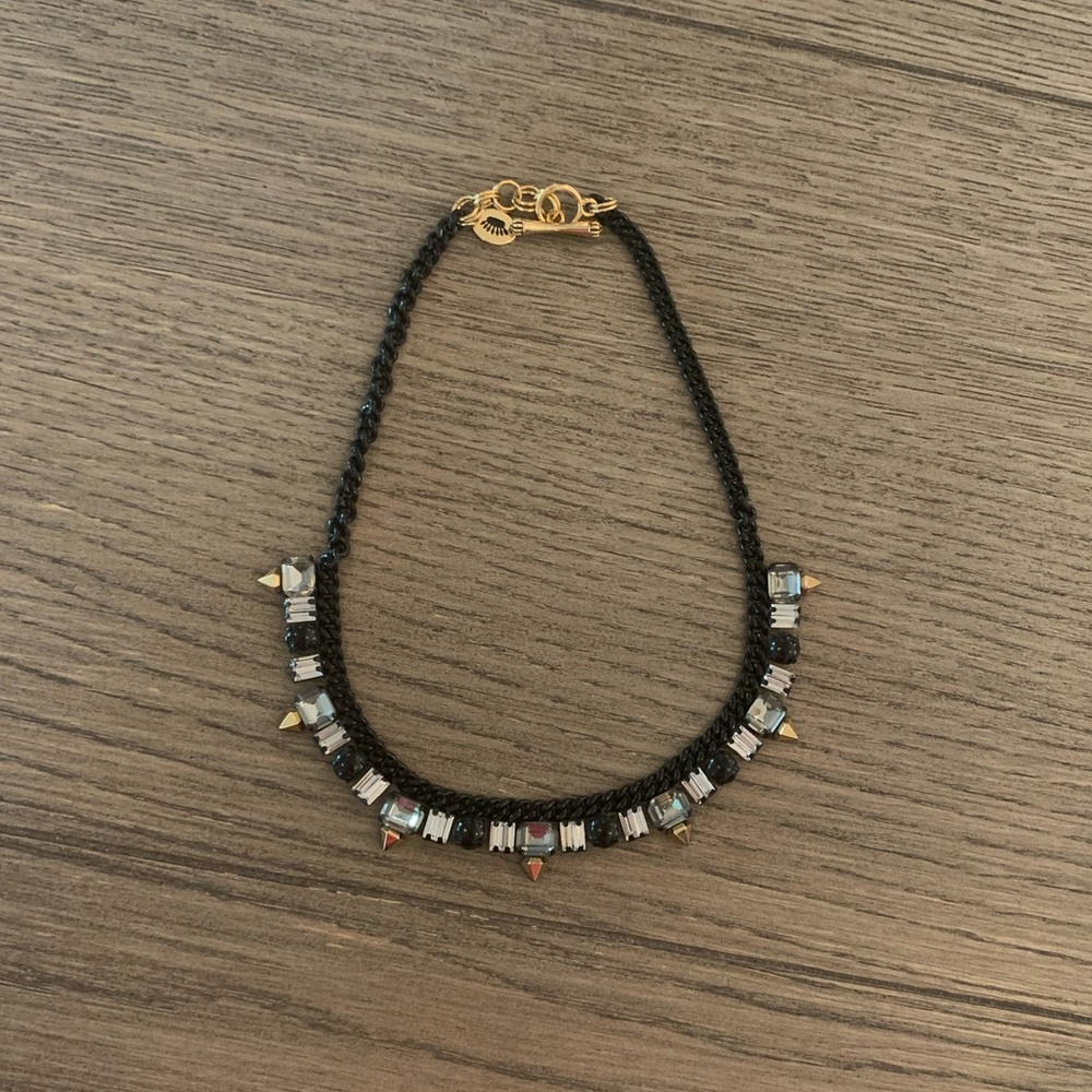 Juicy Couture Black and Gold Necklace